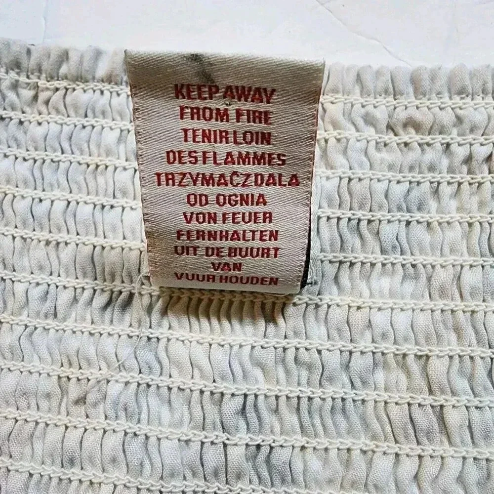 Joie V-neck Maxi Dress Yellow Floral Boho Tiered Impire Cotton Size 10 Women's - Picture 12 of 13